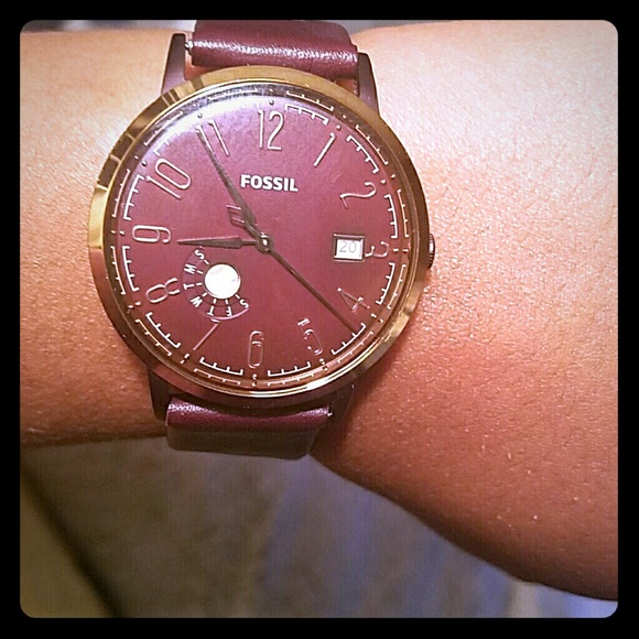 Fossil Watch Maroon Online Store, UP TO 